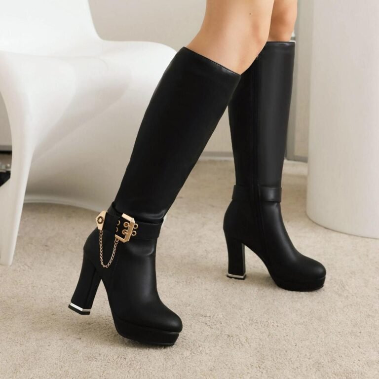 stiefel mit absatz